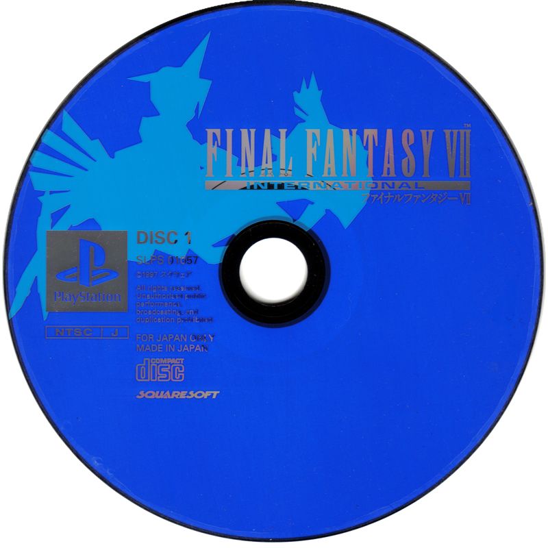 Final Fantasy VII International cover or packaging material