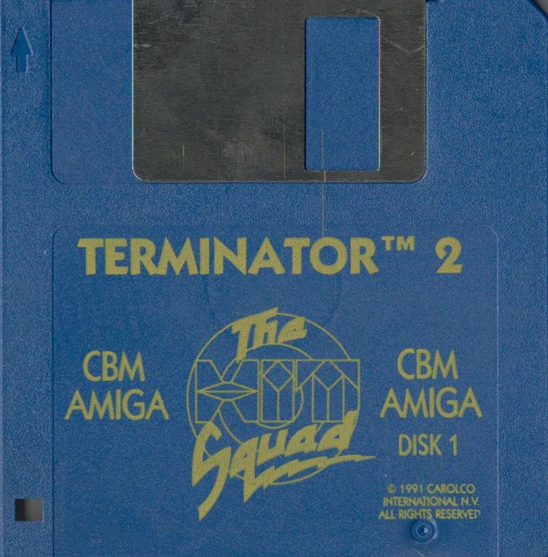 Media for Terminator 2: Judgment Day (Amiga) (The Hit Squad Release): Disk 1