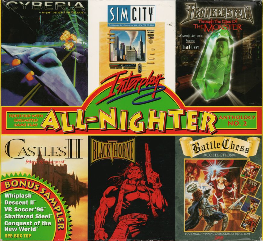 Front Cover for Interplay All-Nighter: Anthology No. 2 (DOS)