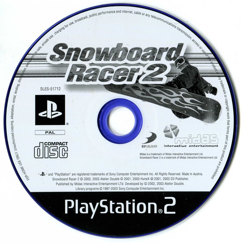 Media for Snowboard Racer 2 (PlayStation 2)