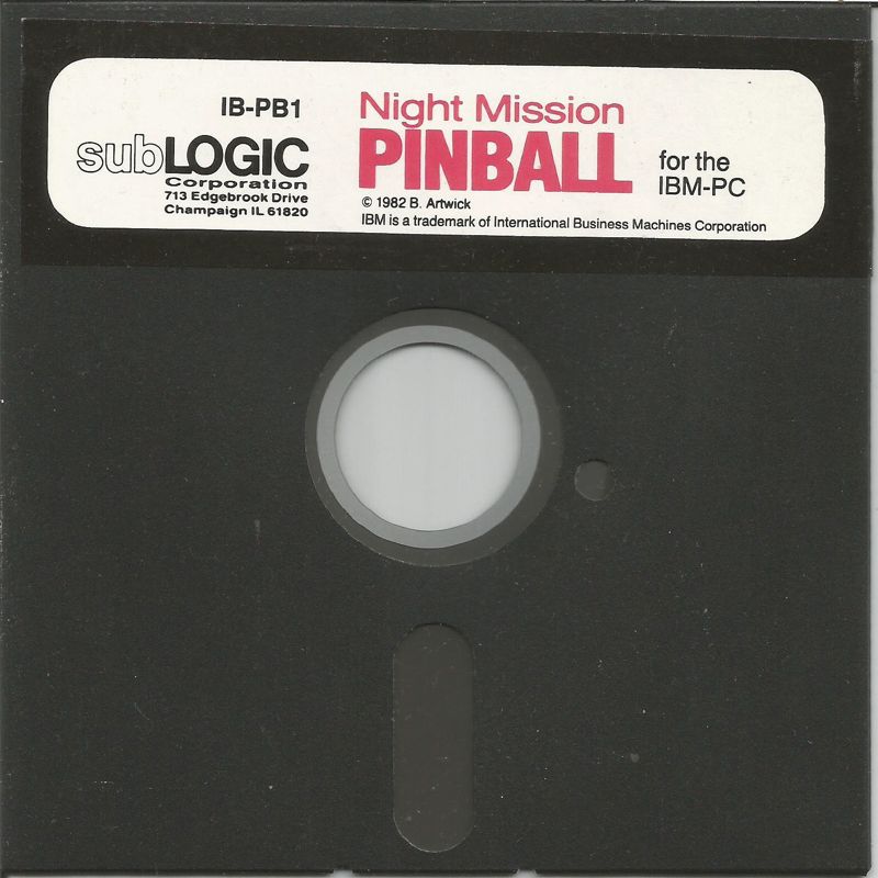 Media for Night Mission Pinball (PC Booter)
