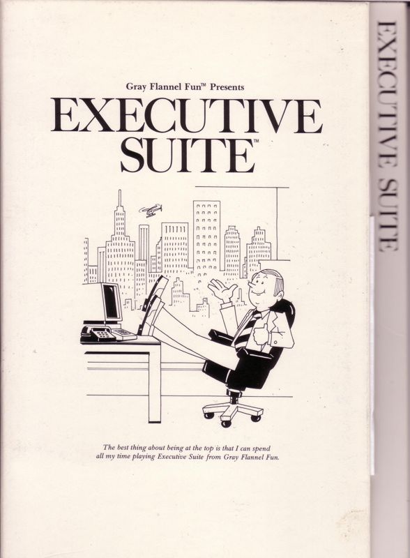 Front Cover for Executive Suite (PC Booter)