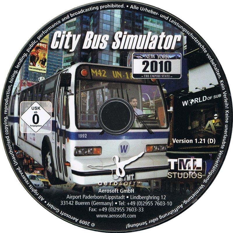 Media for City Bus Simulator 2010: New York (Windows)
