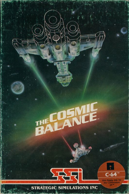 Front Cover for The Cosmic Balance (Commodore 64)