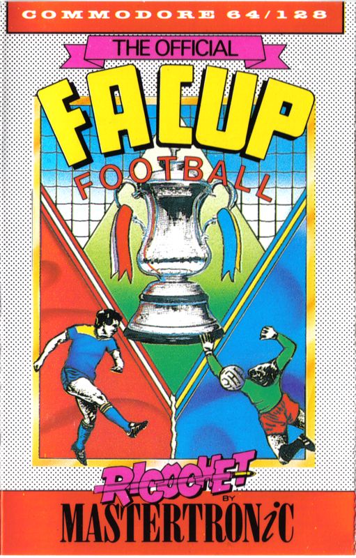 Front Cover for F.A. Cup Football (Commodore 64) (Ricochet release)