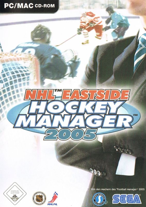 Front Cover for NHL Eastside Hockey Manager 2005 (Macintosh and Windows)
