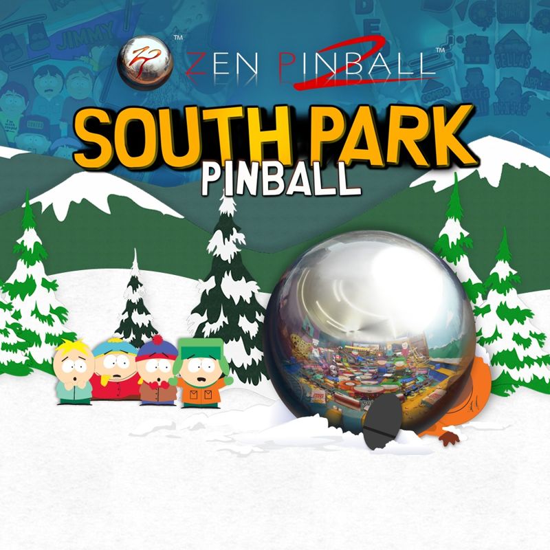 Front Cover for Zen Pinball 2: South Park Pinball (PS Vita and PlayStation 3 and PlayStation 4) (PSN (SEN) release)