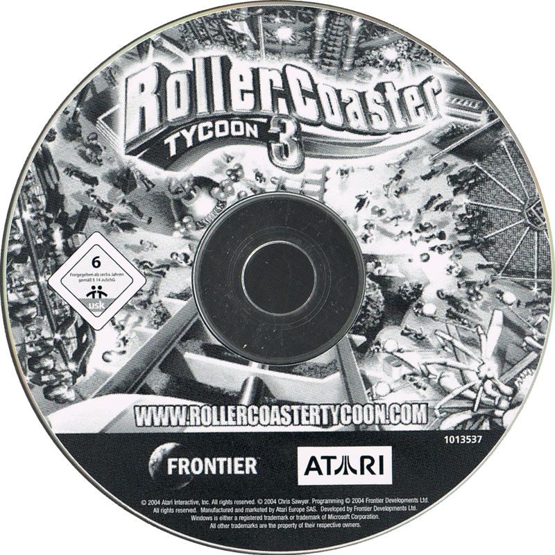 Media for RollerCoaster Tycoon 3 (Windows)