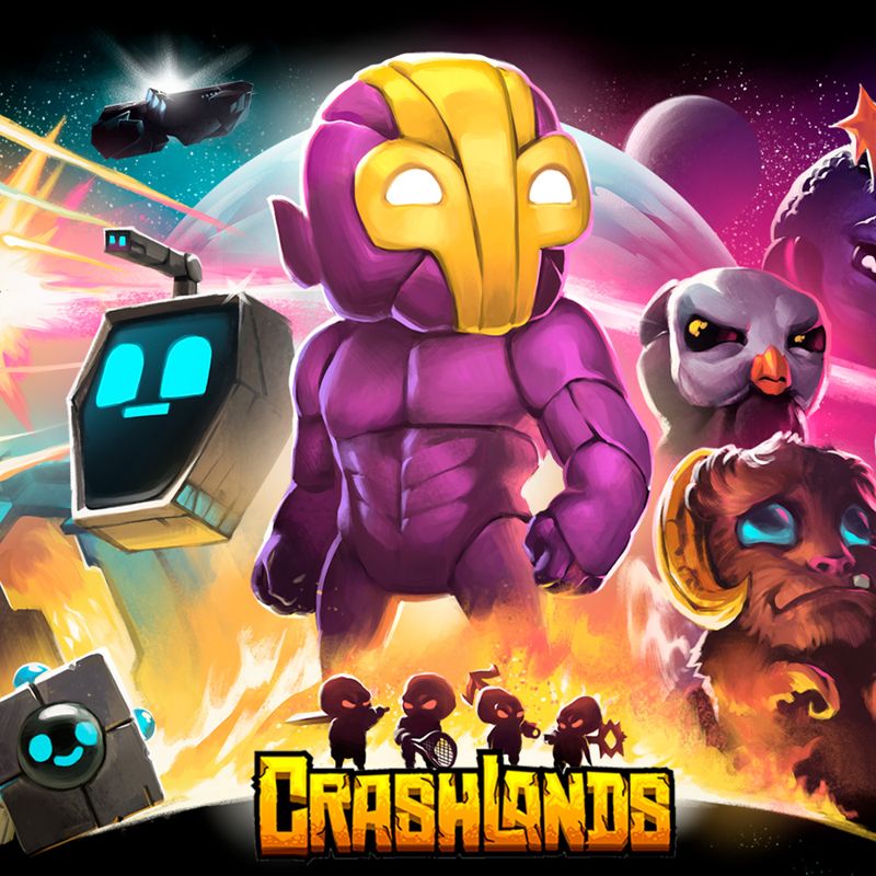 Front Cover for Crashlands (Nintendo Switch) (download release)