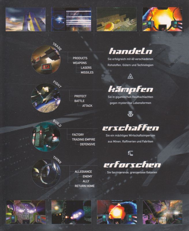 Inside Cover for X: Beyond the Frontier (Windows): Left Flap