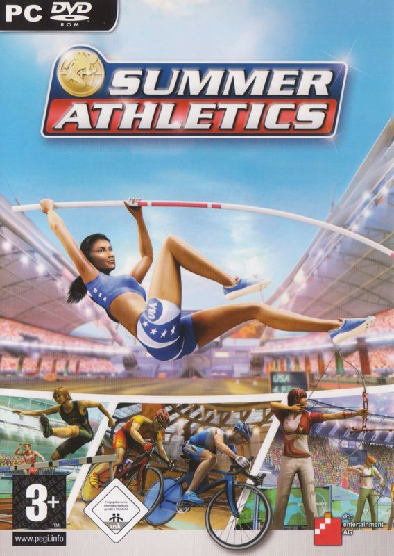 Front Cover for Summer Athletics: The Ultimate Challenge (Windows)