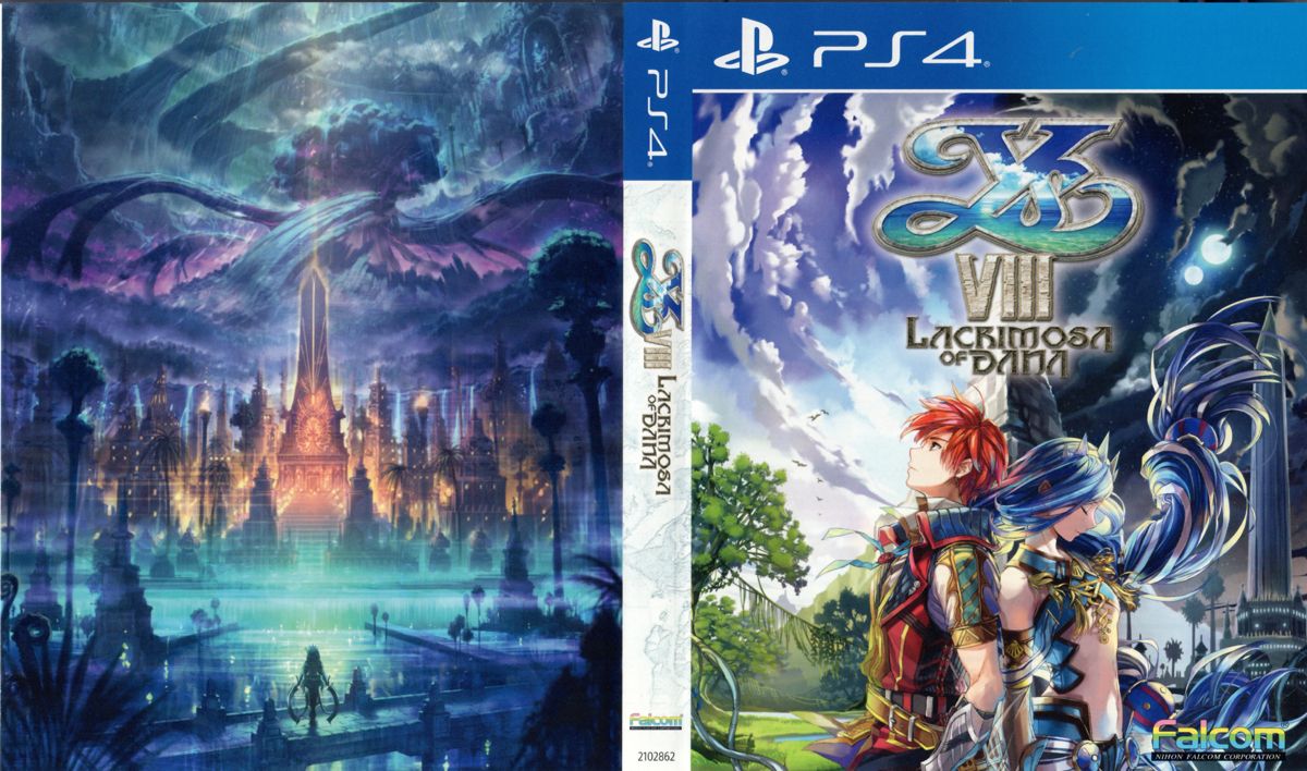 Inside Cover for Ys VIII: Lacrimosa of Dana (PlayStation 4) (Day One Edition)