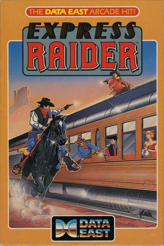 Front Cover for Express Raider (Commodore 64)