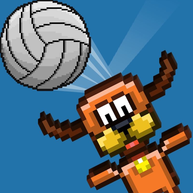 Front Cover for Pixel Volley (iPad and iPhone)