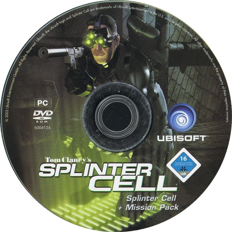 Media for Tom Clancy's Splinter Cell: Double Pack (Windows) (Budget re-release)