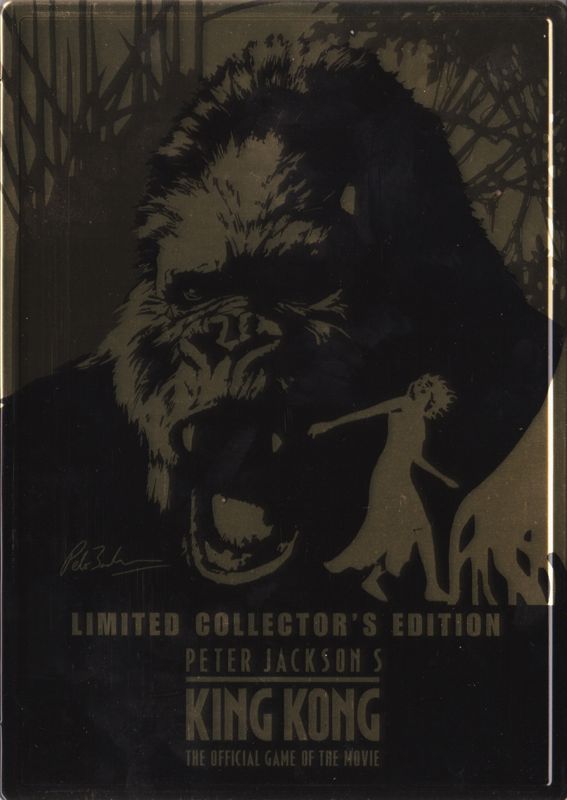 Other for Peter Jackson's King Kong: The Official Game of the Movie (Signature Edition) (Windows): Metal Keep Case (Front)