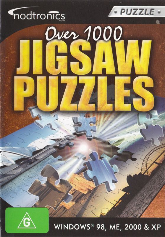Front Cover for Over 1000 Jigsaw Puzzles (Windows)