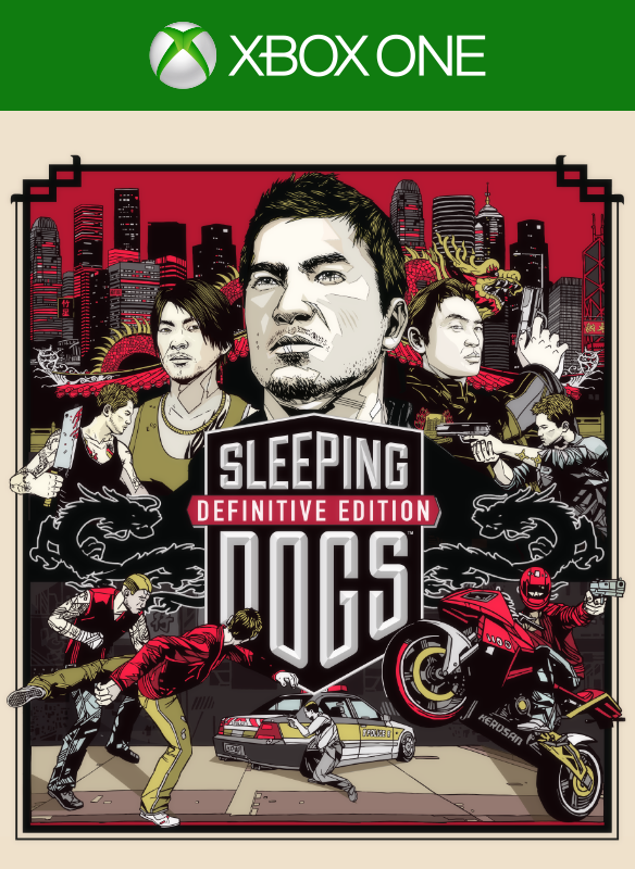 Front Cover for Sleeping Dogs: Definitive Edition (Xbox One) (Download release): 1st version