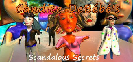 Front Cover for Candice DeBébé's Scandalous Secrets (Linux and Macintosh and Windows) (Steam release)