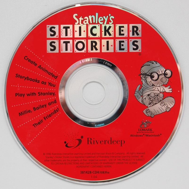 Media for Stanley's Sticker Stories (Macintosh and Windows and Windows 3.x)