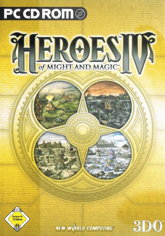 Front Cover for Heroes of Might and Magic IV (Windows)