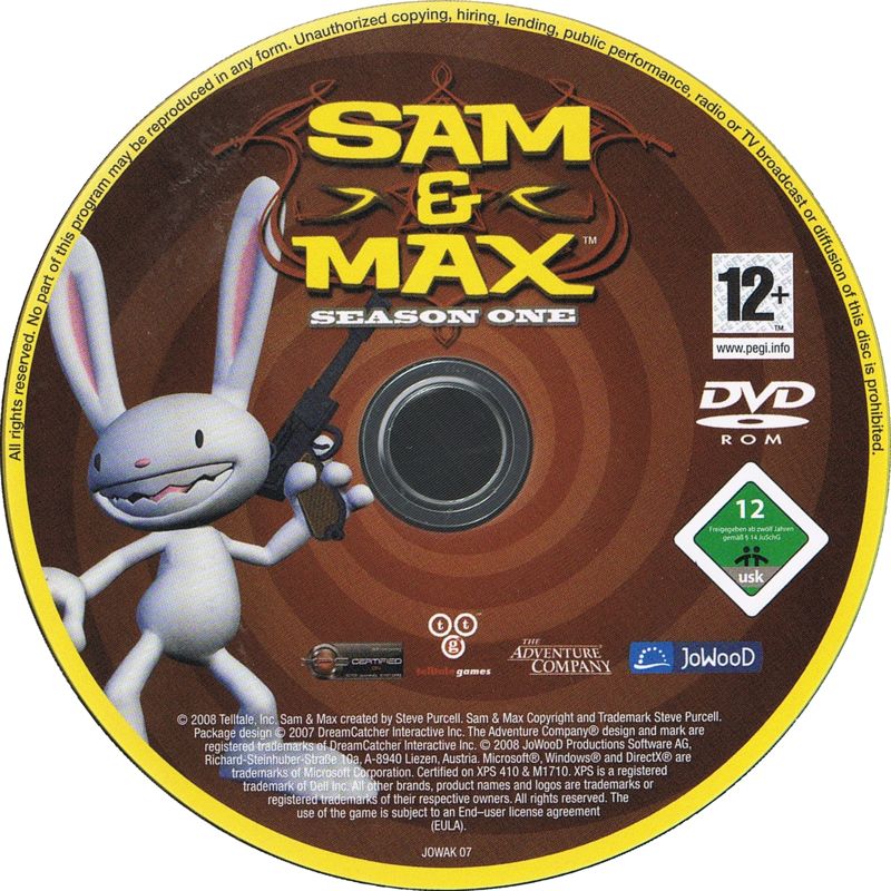 Media for Sam & Max: Season One (Windows) (Software Pyramide release)