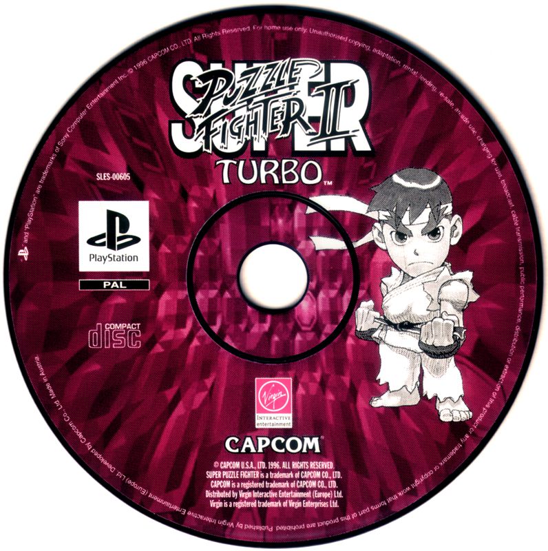Media for Super Puzzle Fighter II Turbo (PlayStation)