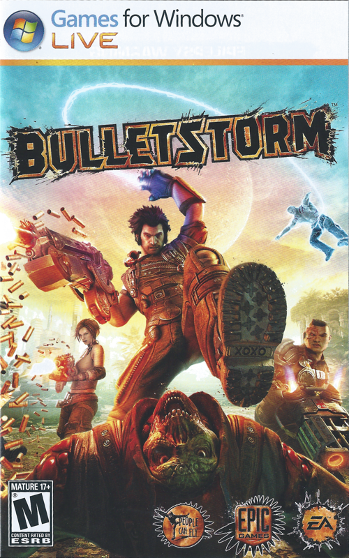 Manual for Bulletstorm (Limited Edition) (Windows): Front