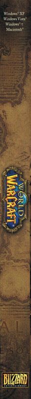 Spine/Sides for World of WarCraft (Macintosh and Windows) (DVD release)