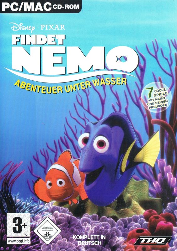 Front Cover for Disney•Pixar Finding Nemo: Nemo's Underwater World of Fun (Macintosh and Windows)