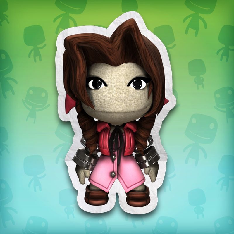 Front Cover for LittleBigPlanet 2: Aerith Costume (PlayStation 3 and PlayStation 4) (PSN (SEN) release)