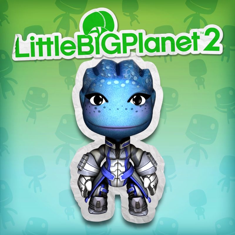 Front Cover for LittleBigPlanet 2: Liara T'Soni Costume (PlayStation 3) (PSN (SEN) release)