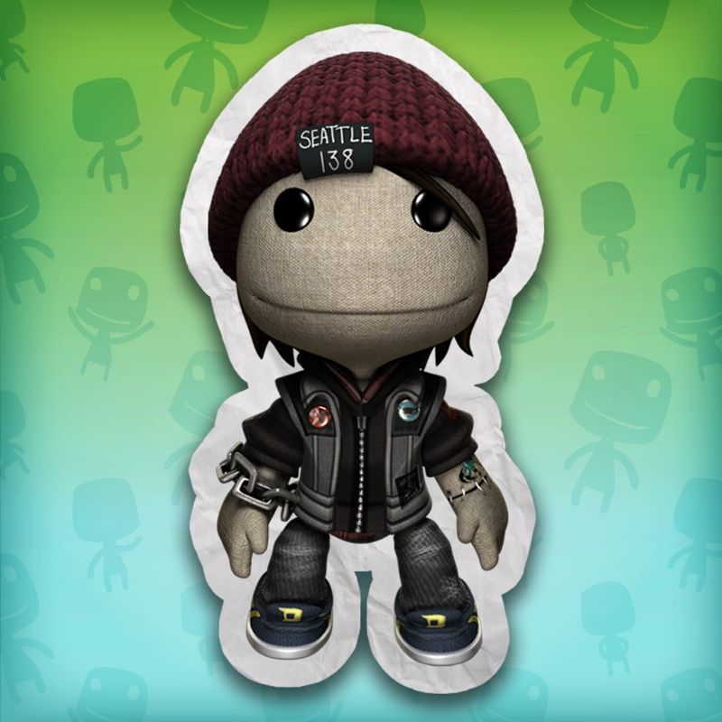 Front Cover for LittleBigPlanet 2: inFAMOUS - Second Son Delsin Costume (PlayStation 3) (PSN (SEN) release)