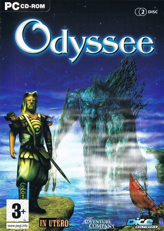 Front Cover for Odyssey: The Search for Ulysses (Windows) (Dice Multimedia budget release)