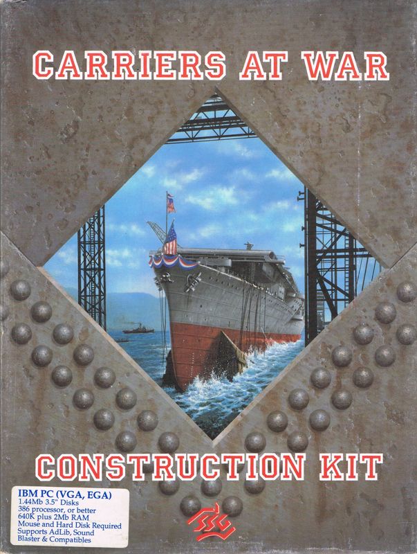 Front Cover for Carriers at War: Construction Kit (DOS)