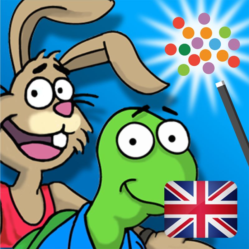 Front Cover for The Tortoise and the Hare (iPad and iPhone) (UK English and French version)