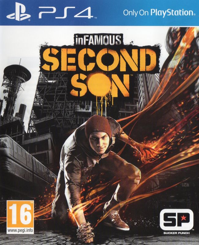Front Cover for inFAMOUS: Second Son (PlayStation 4)