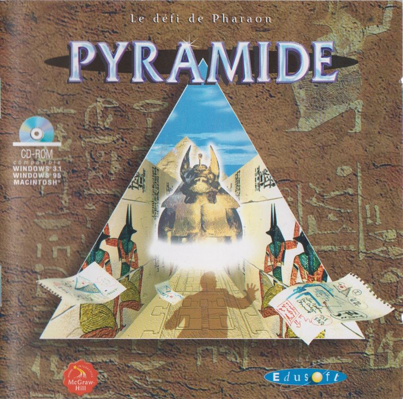 Other for Pyramid: Challenge of the Pharaoh's Dream (Macintosh and Windows and Windows 3.x): Jewel case - Front