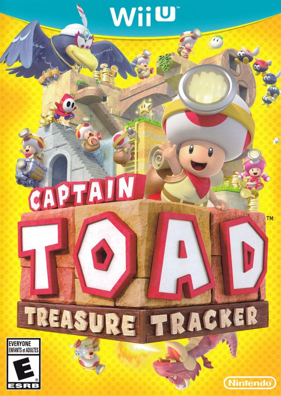 Front Cover for Captain Toad: Treasure Tracker (Wii U)