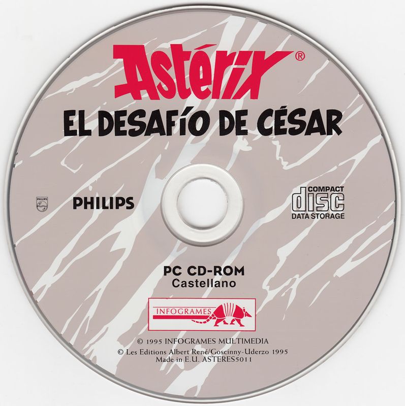 Media for Astérix: Caesar's Challenge (DOS)