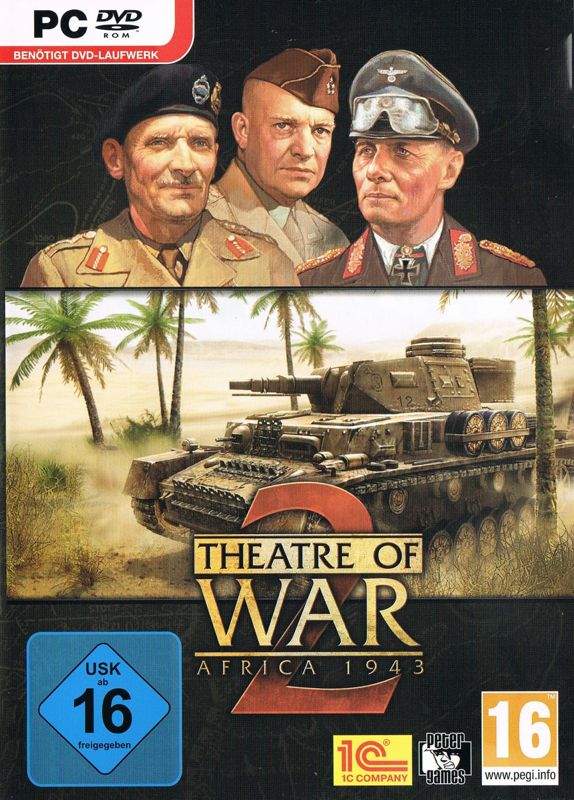 Other for Theatre of War 2: Africa 1943 (Windows) (Strategie Classics release): Keep Case Front