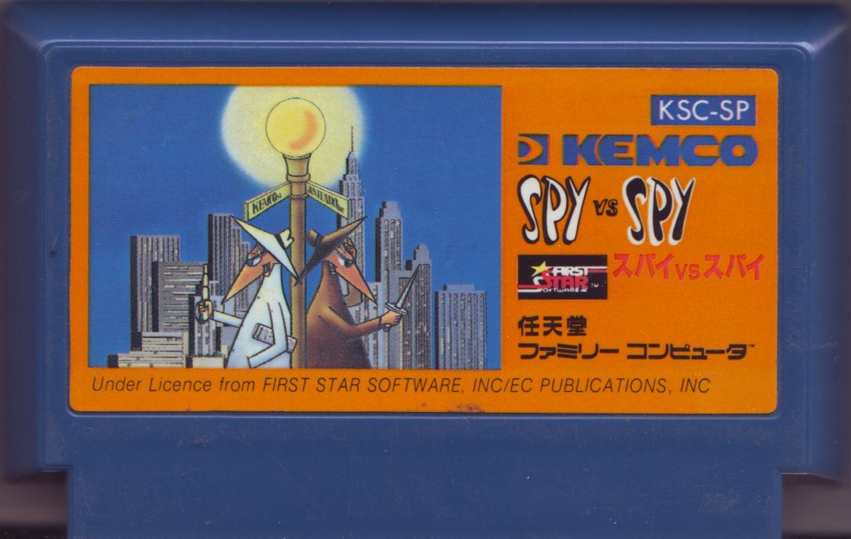 Media for Spy vs Spy (NES)