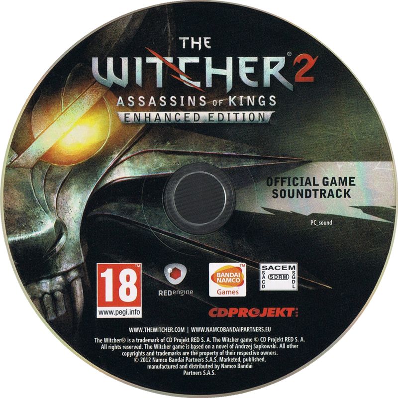 Soundtrack for The Witcher 2: Assassins of Kings - Enhanced Edition (Windows)