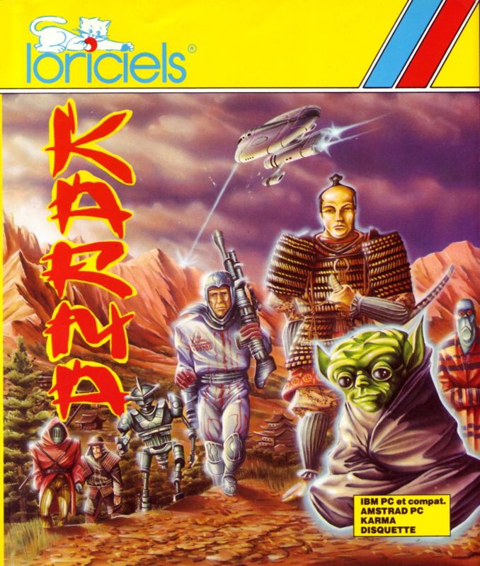 Front Cover for Karma (DOS)