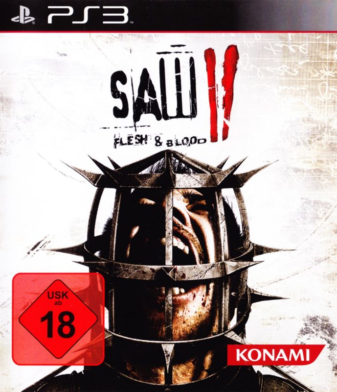 Front Cover for Saw II: Flesh & Blood (PlayStation 3)