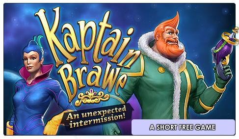 Front Cover for Kaptain Brawe: An Unexpected Intermission (Macintosh and Windows)