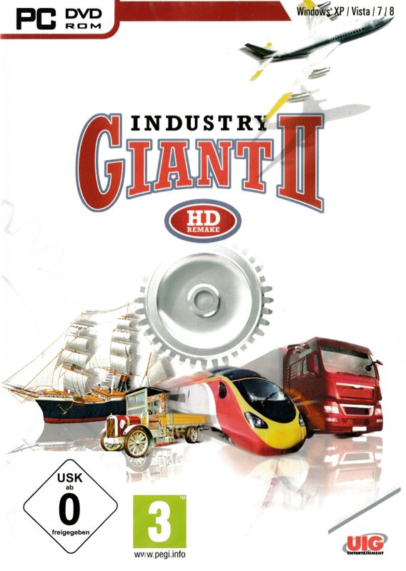 Front Cover for Industry Giant II: Gold Edition (Windows) (HD re-release title)