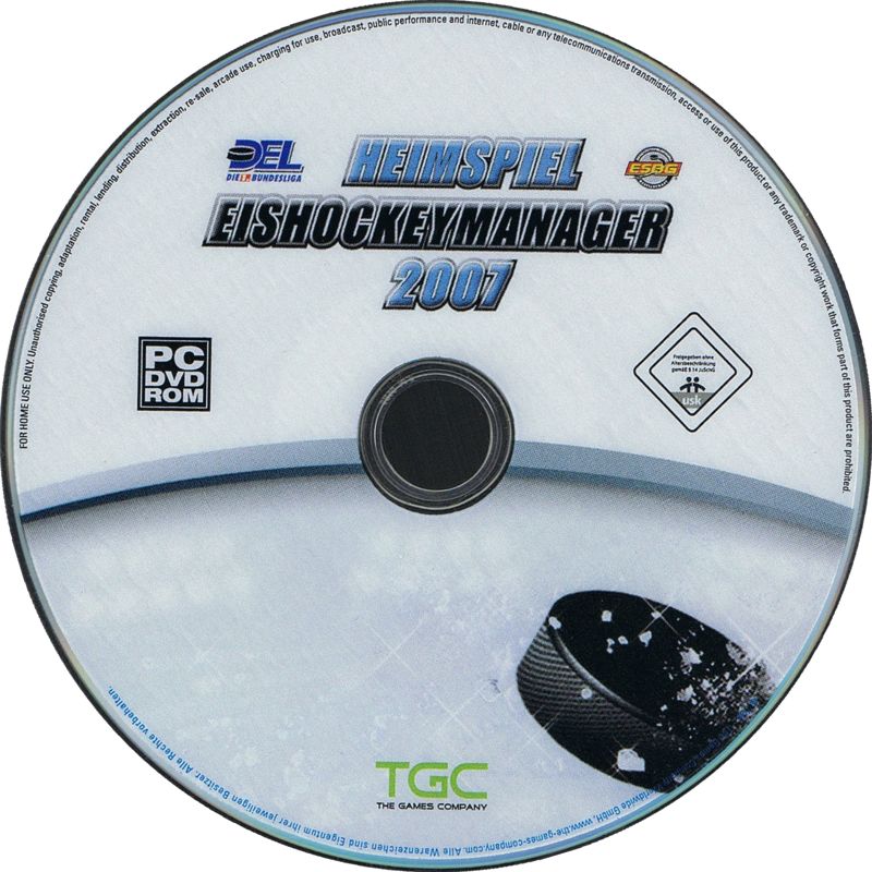 Media for Heimspiel: Eishockeymanager 2007 (Windows)