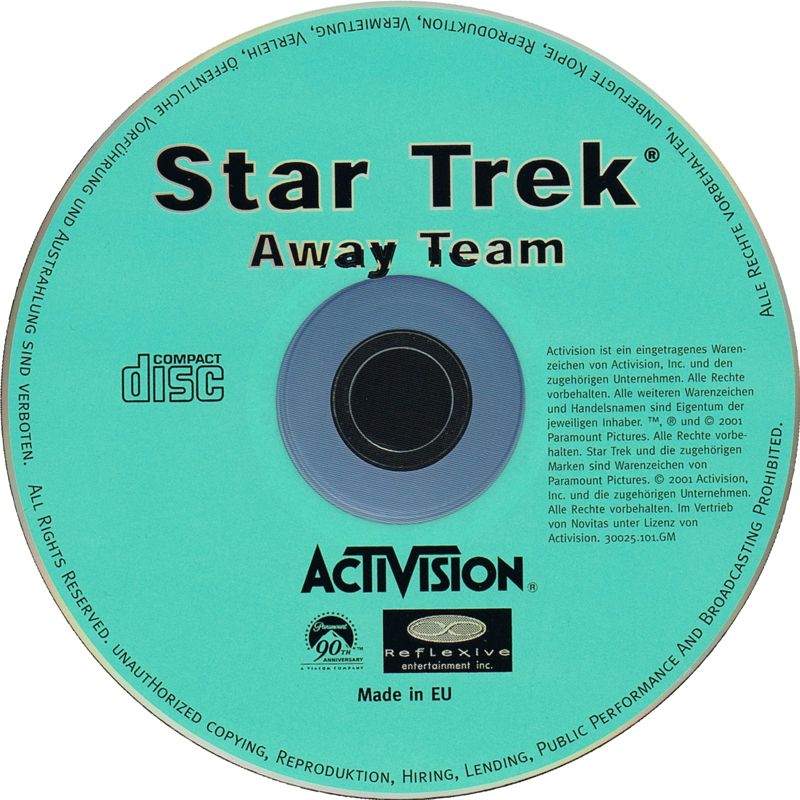 Media for Star Trek: Away Team (Windows) (Green Pepper release (#125))