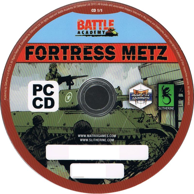Media for Battle Academy: Fortress Metz (Windows)